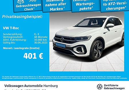 VW T-Roc Volkswagen 1.5 TSI DSG R-Line Kamera LED Navi Sitzhzg