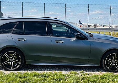 Mercedes-Benz C 300 300e T, AMG, Magno Lack !!, NP 94000 €,AHK,Pano