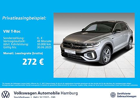 VW T-Roc Volkswagen 2.0 TDI R-Line DSG Rückfkamera Navi AHK