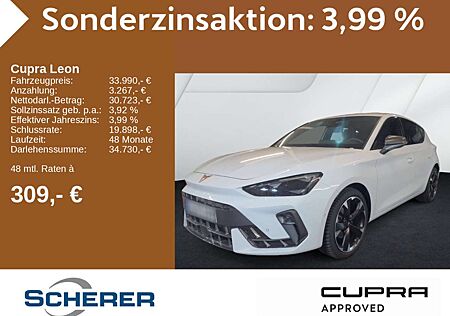 Cupra Leon 2.0 TDI DSG NEUES MODELL SENNHEISER NAVI VO