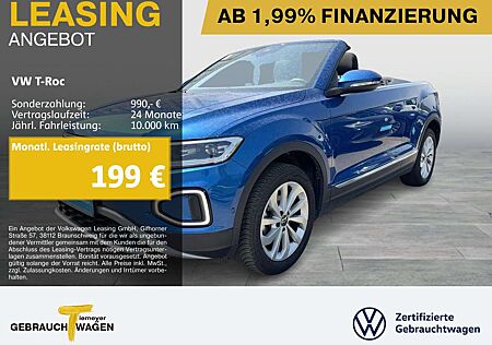 VW T-Roc Volkswagen Cabrio 1.0 TSI STYLE NAVI LED+ KAMERA VIRT