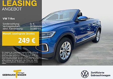 VW T-Roc Volkswagen Cabrio 1.0 TSI STYLE NAVI LED+ KAMERA VIRT