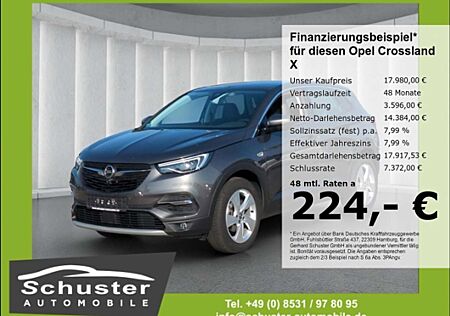 Opel Crossland X Innovation 1.2T*Autom AHK LED 2xKam