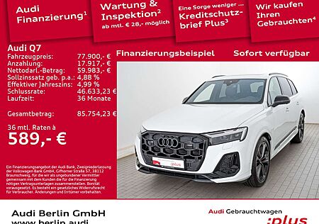 Audi Q7 S line 45 TDI qu. tiptr. AHK MATRIX 360°K B&O