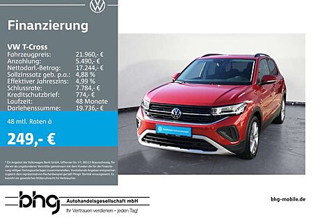 VW T-Cross Volkswagen 1.0 TSI Life #ACC #Navi