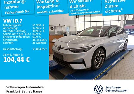VW ID.7 Volkswagen Tourer Pro S IQ.Light Navi ParkAssistPro La