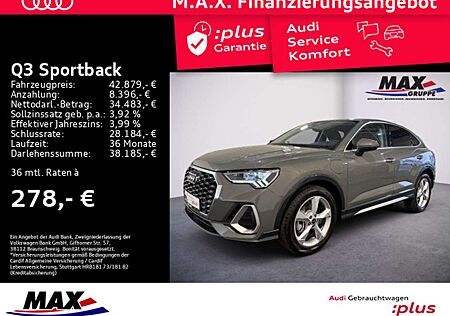 Audi Q3 45 TFSI e S LINE LED+AHK+NAV+VC+ALU