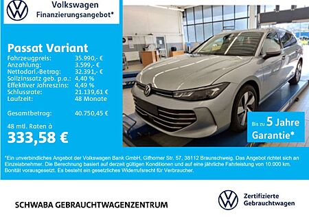 VW Passat Variant Volkswagen Business 2.0 TDI LED*AHK*ACC*17"