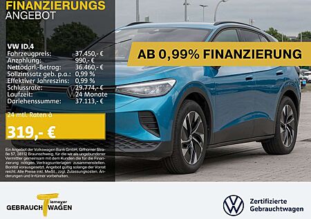 VW ID.4 Volkswagen PRO 286PS WÄRMEPUMPE AHK KAMERA LED LM19