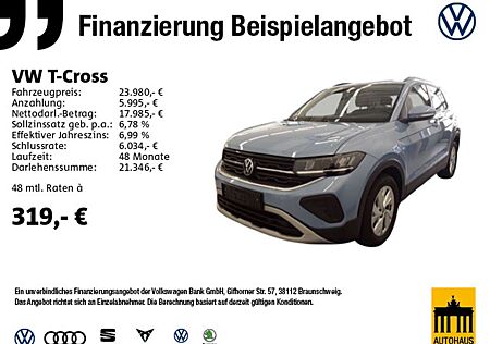 VW T-Cross Volkswagen 1.0 TSI Life DSG *IQ.DRIVE*NAV*SHZ*