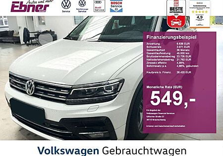 VW Tiguan Volkswagen R-LINE TSI DSG AHK+HEAD-UP+ACC+LED+NAVI+APP+LED+19