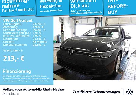 VW Golf Variant Volkswagen VIII 1.5 TSI Life Navi AHK LED uvm