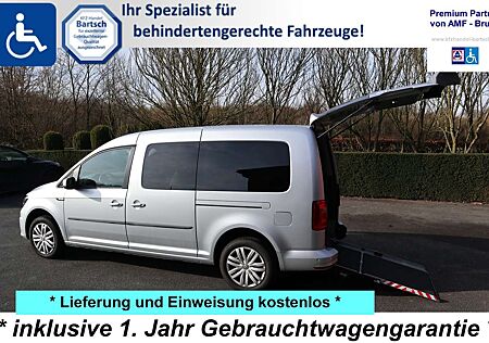 VW Caddy Volkswagen Maxi 2,0 TDI*rollstuhlgerecht*extra breite Rampe *