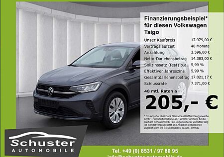 VW Taigo Volkswagen 1.0TSI*LED VKZ-Erk digCockp SHZ App-Conn
