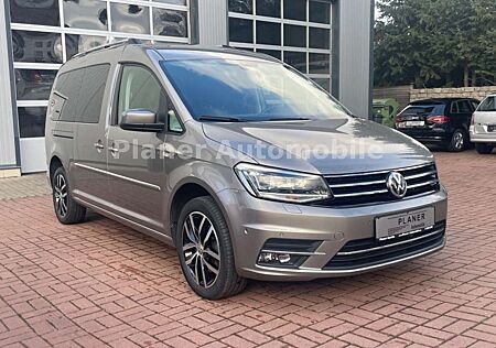 VW Caddy Volkswagen Maxi Highline 1.Hand Leder DSG HU/AU neu