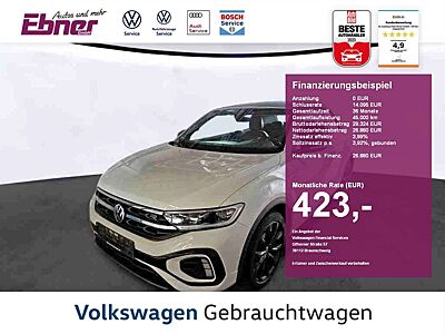 Volkswagen T-Roc Cabriolet NEU R-LINE BLACK STYLE 1.5TSI 6G KAMERA+