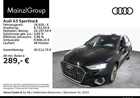 Audi A3 35 TDI S tronic Navi SHZ Kamera AAC