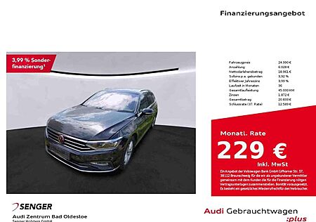 VW Passat Variant Volkswagen 2.0 TDI Elegance DSG Navi Matrix
