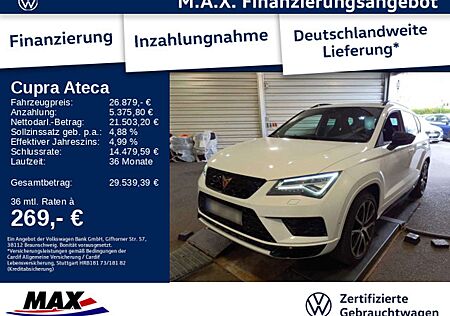 Cupra Ateca 2.0 TSI 4DRIVE +LED+KAMERA+AHK+360°+BEATS+