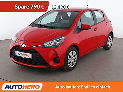 Toyota Yaris 1.0 Comfort *CAM*FERNLICHT*SPUR*KLIMA*GARANTIE*