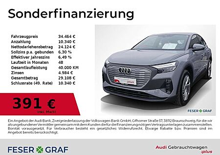 Audi Q4 e-tron Sportback 35 e-tron ACC/PDC V+H/Klima-Paket