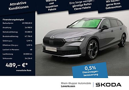 Skoda Superb Combi iV Sportline NAVI VIRT KEYLESS PDC