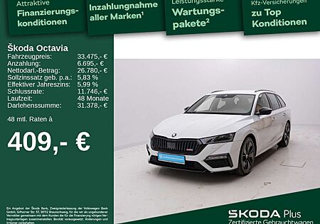 Skoda Octavia Combi 2.0 TSI RS*DSG*MATRIX*MASSAGE*APP*
