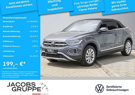 VW T-Roc Volkswagen Cabriolet 1.0 Style Navi*SHZ*Windschott