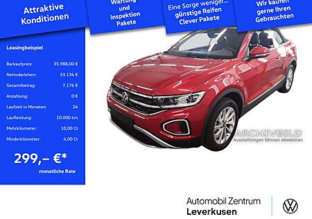 VW T-Roc Volkswagen Cabrio Style DSG STANDHZ MATRIX NAVI AC