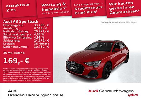 Audi A3 30 TFSI S line Matrix Navi AHZV
