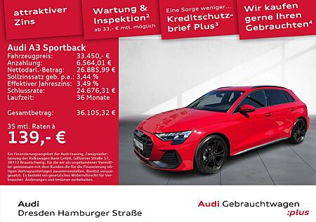 Audi A3 30 TFSI S line Matrix Navi AHZV