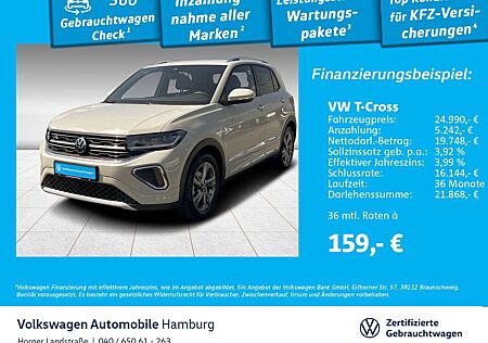 VW T-Cross Volkswagen R-Line 1.0TSI PDC Klima Navi Sitzheizung