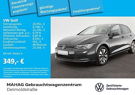 VW Golf Volkswagen VIII 2.0 TDI MOVE AppConnect LED DigitalCoc