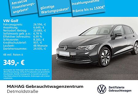 VW Golf Volkswagen VIII 2.0 TDI MOVE AppConnect LED DigitalCoc