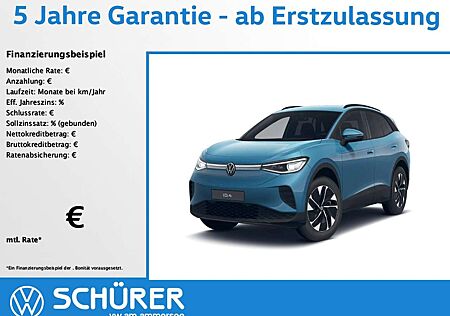 VW ID.4 Volkswagen Pro 4Motion Wärmepumpe AHK Navi HKardon Matrix HuD