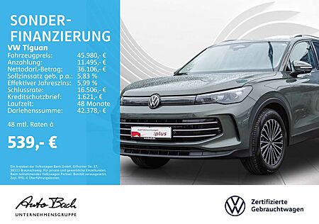 VW Tiguan Volkswagen 1.5 eTSI "Elegance" DSG Navi LED Digital
