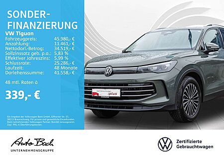 VW Tiguan Volkswagen 1.5 eTSI "Elegance" DSG Navi LED Digital