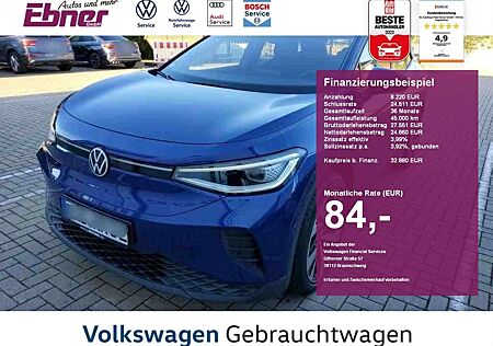 VW ID.4 Volkswagen STYLE 204PS 82KW/h NP:59tEUR! AHK+KAMERA+KEYLESS+M