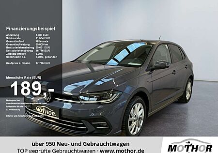 VW Polo Volkswagen VI Style 1.0 TSI ParkAss. MATRIX SpurH LM