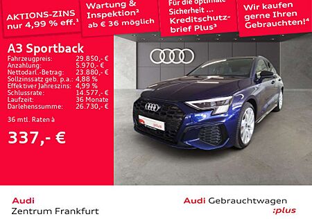 Audi A3 45 TFSI e S tronic S line Matrix-LE