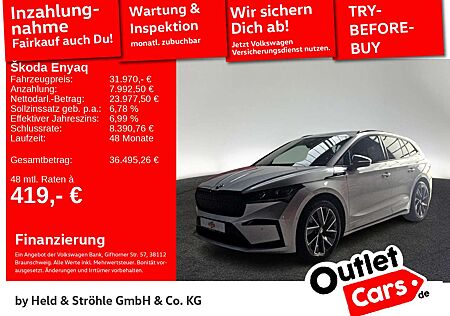 Skoda Enyaq iV 80 Sportline AHK MATRIX NAV KAM ACC APP