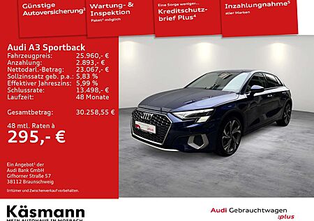Audi A3 advanced 35TDI MATRIX NAV ACC PDC
