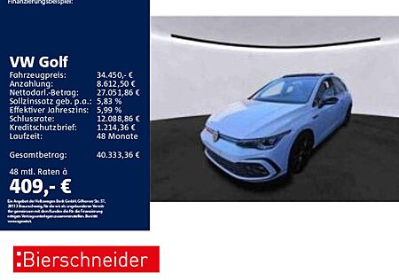 VW Golf GTI Volkswagen Golf 8 GTI 2.0 TSI DSG 19 AHK MATRIX PANO LEDER