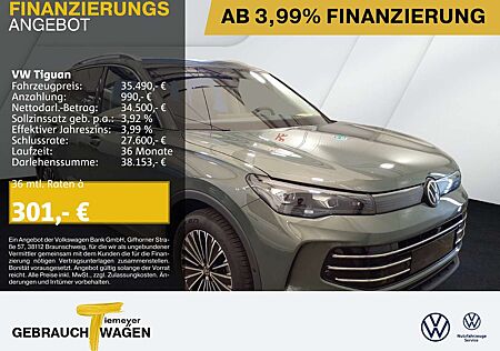VW Tiguan Volkswagen 1.5 TSI DSG ELEGANCE NAVI AHK SITZH KAMER