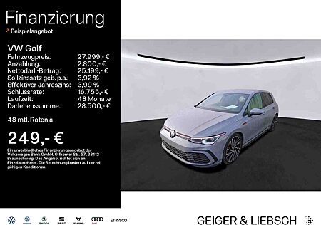 VW Golf GTI Volkswagen Golf VIII 2.0 TSI DSG GTI*IQ.LIGHT*DIGITAL*NAVI*