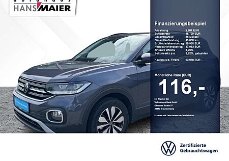 VW T-Cross Volkswagen Move 1.0 TSI 6-Gang Navi ACC GJR Kam