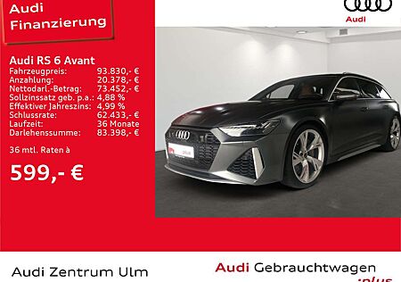 Audi RS6 Avant MATT 305KM/H HuD LASER KERAMIK RS-AGA