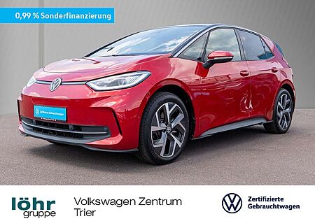 VW ID.3 Volkswagen Pro Wärmepumpe, Rear-View, IDN