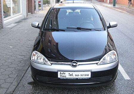 Opel Corsa C Black & Silver 1. Hd. NR Klima CD ZV ALU