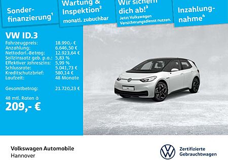 VW ID.3 Volkswagen Pure Performance City ACC Navi PDC SHZ